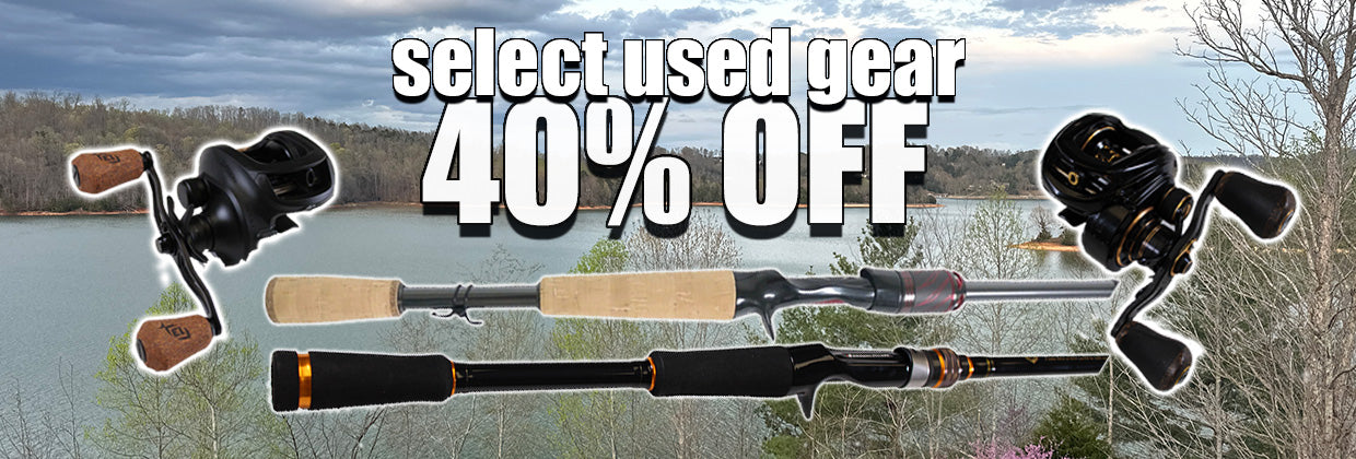 40% Off Select Rods and Reels