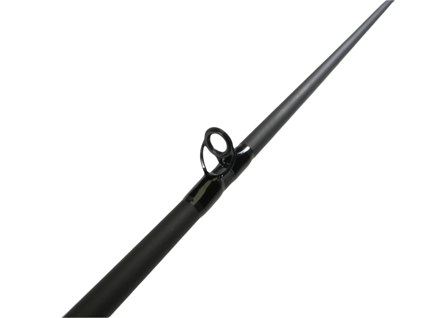 The image displays a St. Croix Bass X BACX66MF 6'6" Medium casting rod guide against a white background, with a small circular loop angled from the rod. Ideal for upgrades, it's available in our Rod and Reel Trade-In Program for store credit.