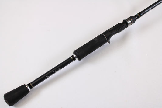 The Fitzgerald Bryan Thrift TCB74H 7'4" Heavy Crankbait Used Casting Rod, in good condition, is perfect for upgrading via our Rod and Reel Trade-In Program or browsing quality used gear.