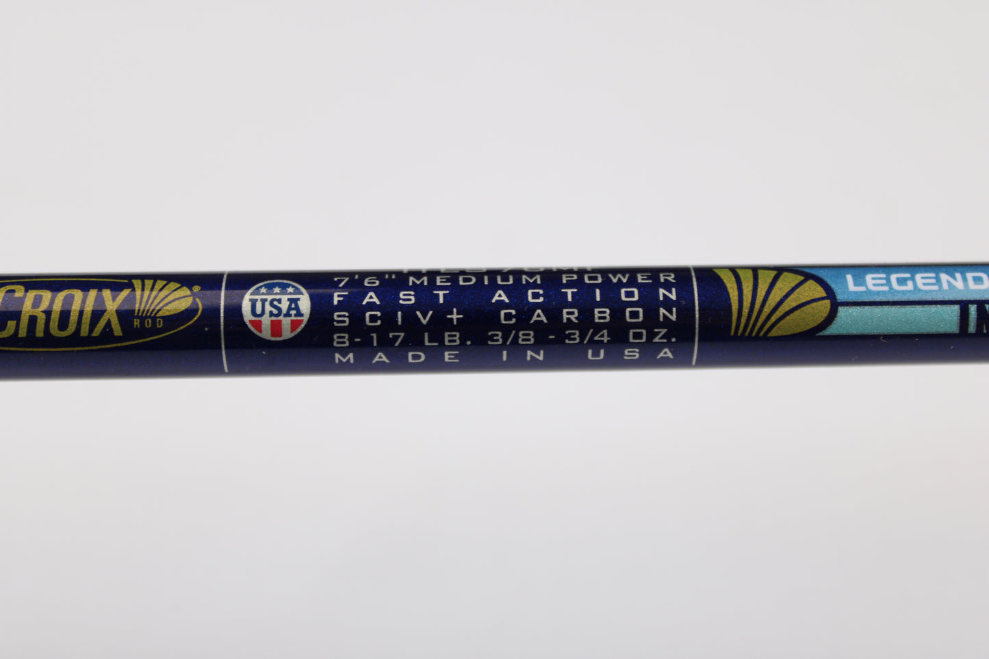 St. Croix Legend Tournament Inshore ITLS76MF 7'6" Medium - Used Spinning Rod - Mint Condition