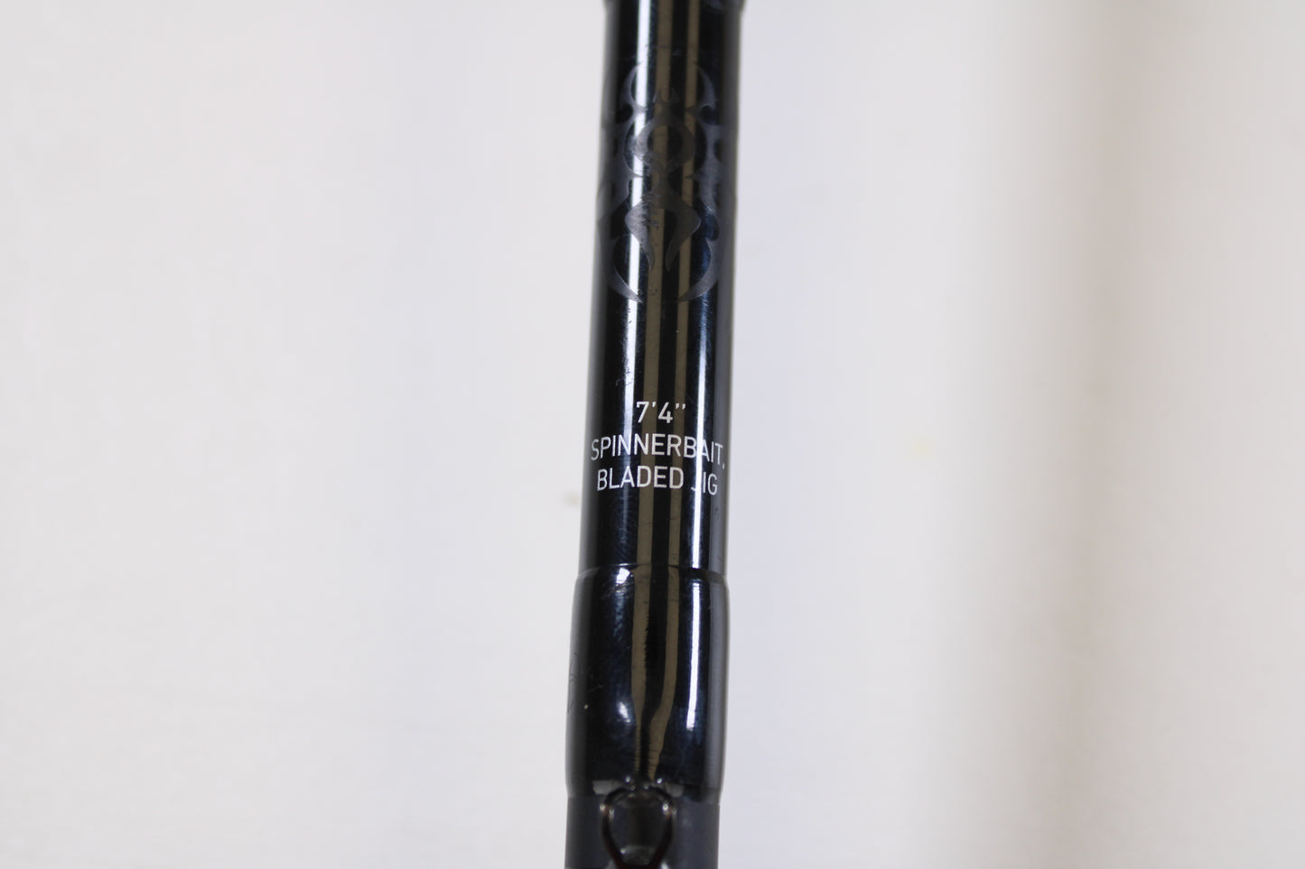 Close-up of a Daiwa Tatula TTU741HRB-G 7'4" Heavy Glass used casting rod in very good condition—ideal for those looking to trade in gear and earn store credit through the Rod and Reel Trade-In Program.