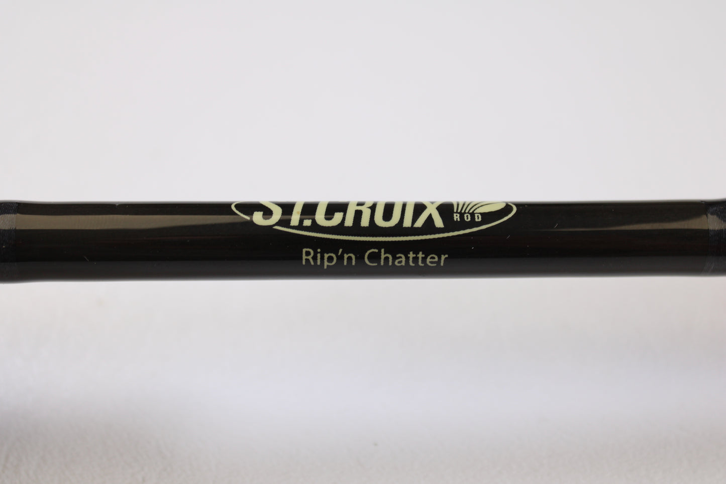 Close-up of a St. Croix Victory VTC72HM Rip'n Chatter 7'2" Heavy Used Casting Rod in excellent condition—an ideal choice to trade in for store credit if you’re ready to upgrade your fishing gear.