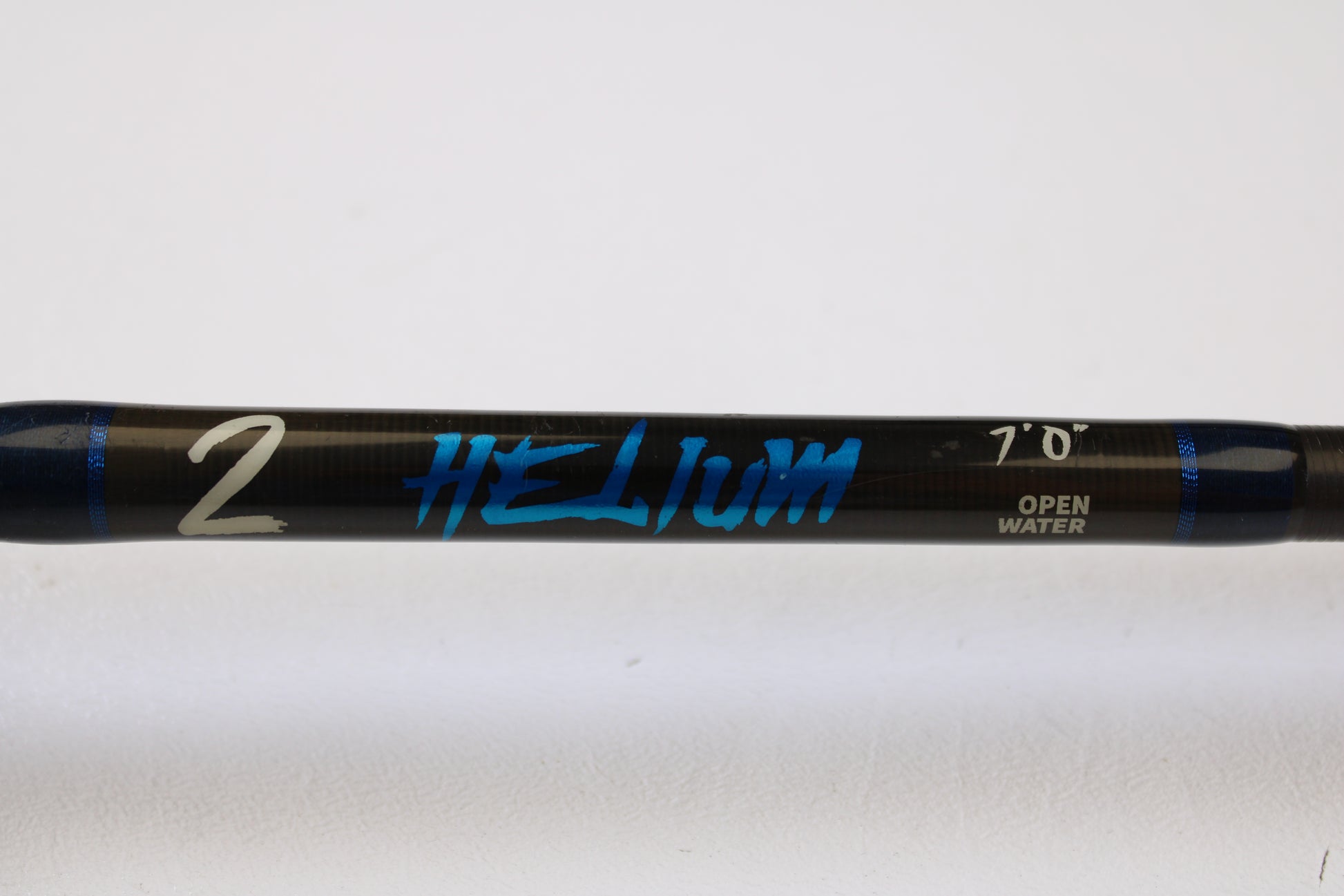 A close-up of a Kistler Helium HE702M 7'0" Medium Used Casting Rod in very good condition—ideal for those interested in a Rod and Reel Trade-In or upgrading used gear for store credit.