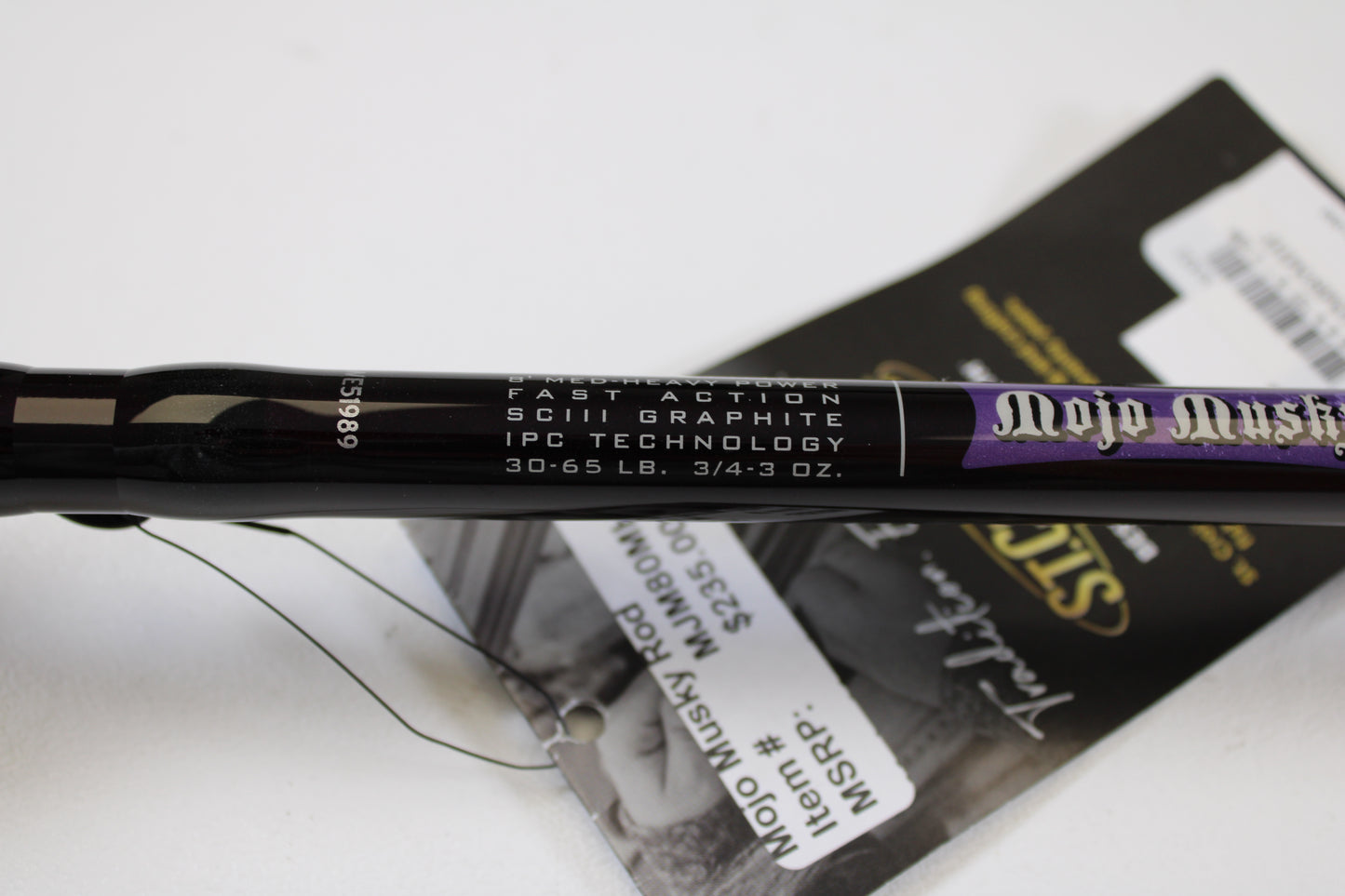 St. Croix Mojo Musky MJM80MHF 8'0" Medium Heavy - Used Casting Rod - Mint Condition
