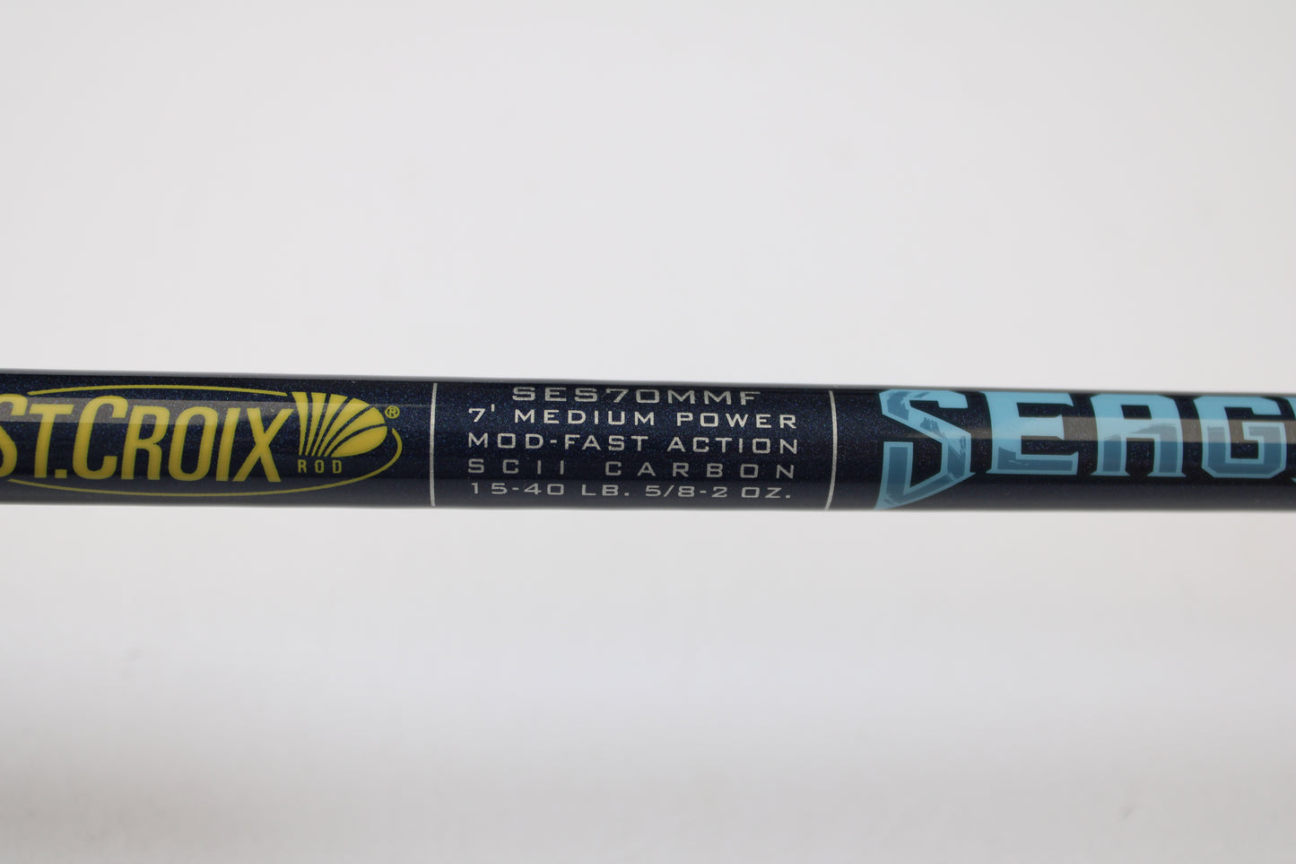 St. Croix Seage SES70MMF 7'0" Medium - Used Spinning Rod - Mint Condition