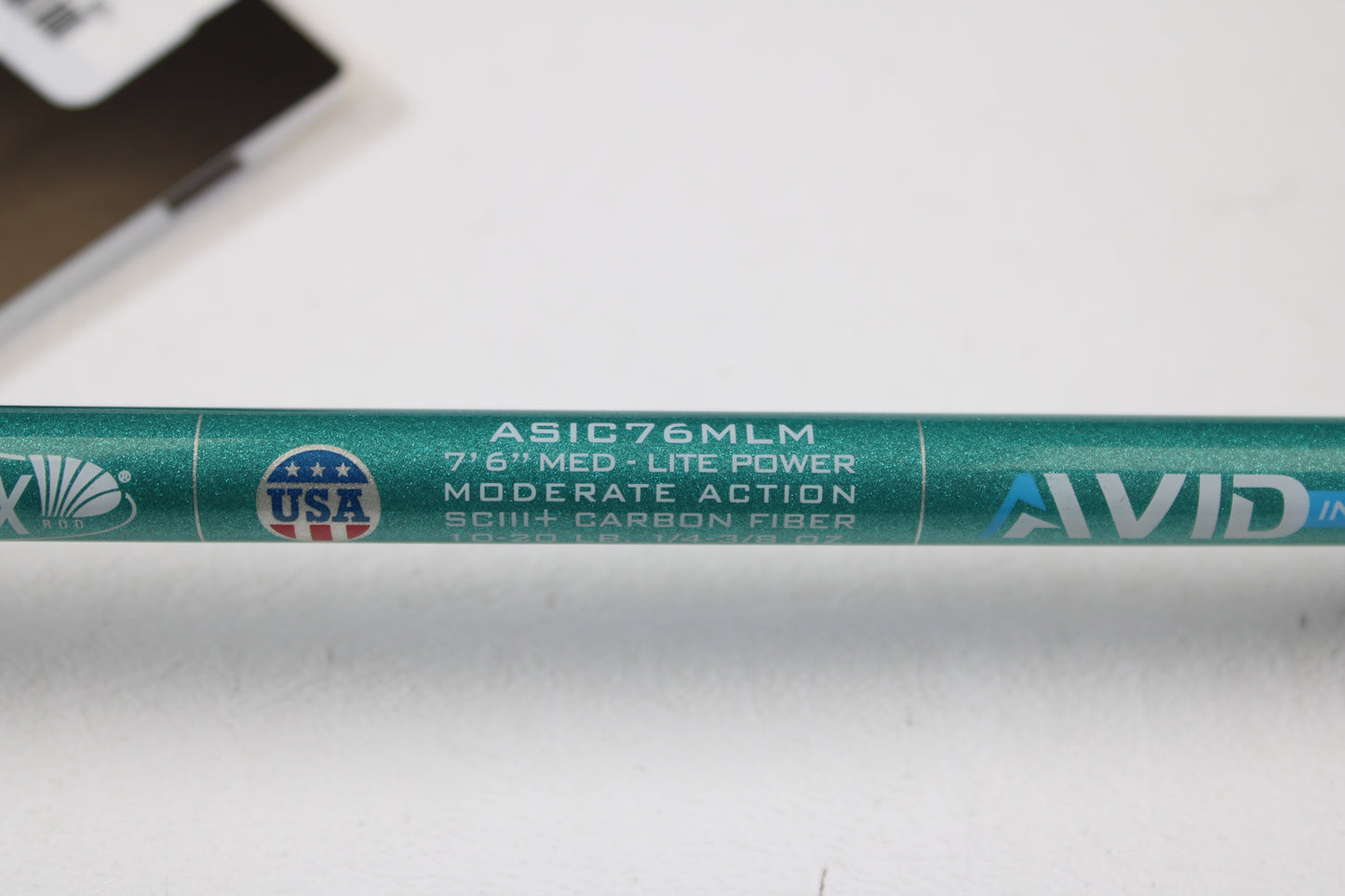 St. Croix Avid Inshore ASIC76MLM 7'6" Medium Light - Used Casting Rod - Mint Condition