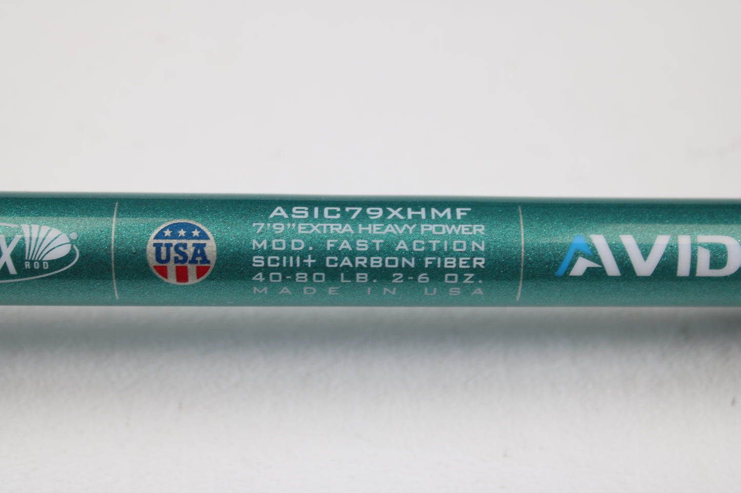 St. Croix Avid Inshore ASIC79XHMF 7'9" Extra Heavy - Used Casting Rod - Mint Condition