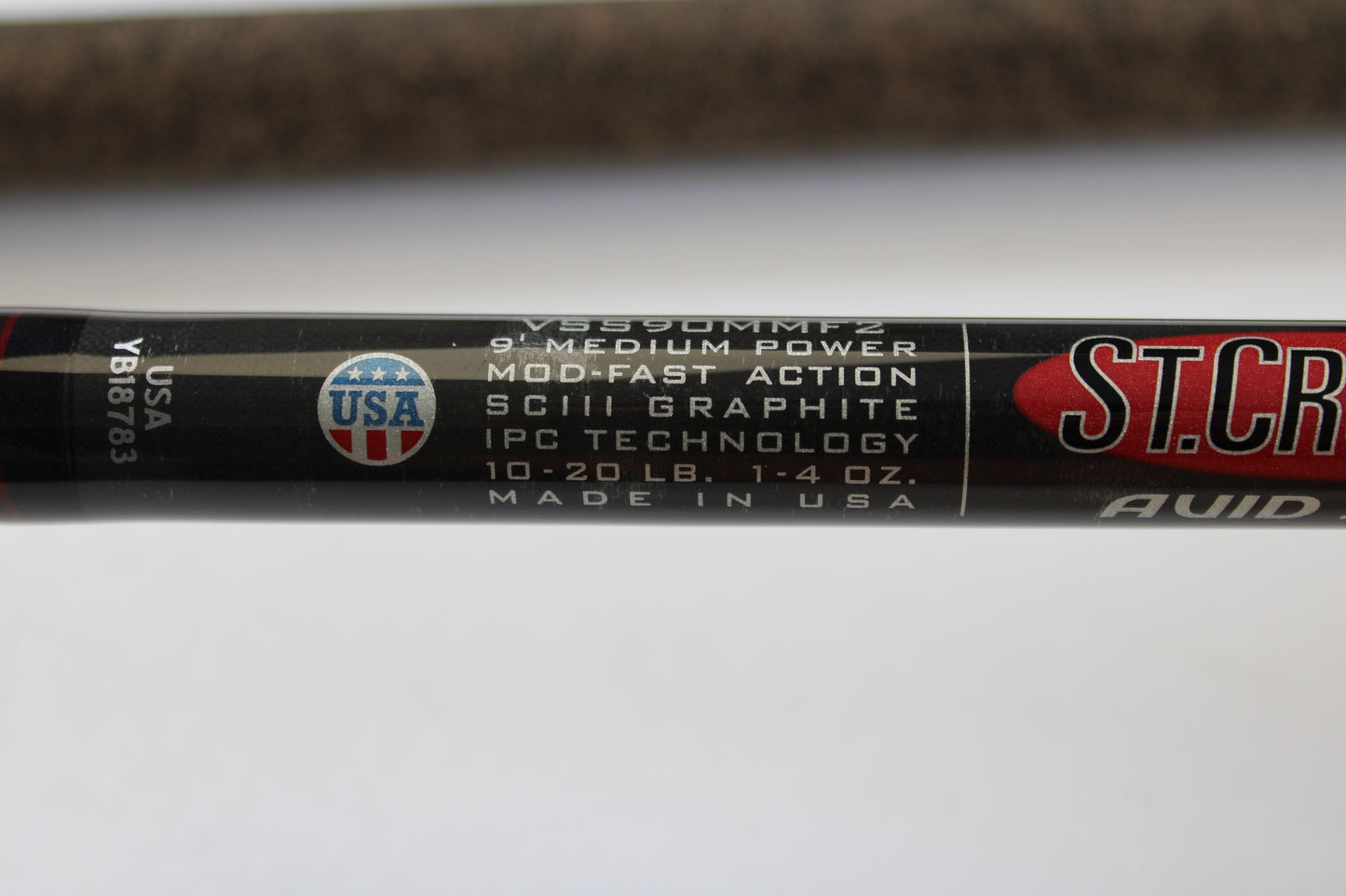 St. Croix Avid Surf VSS90MMF2 9'0" Medium - Used Spinning Rod - Mint Condition