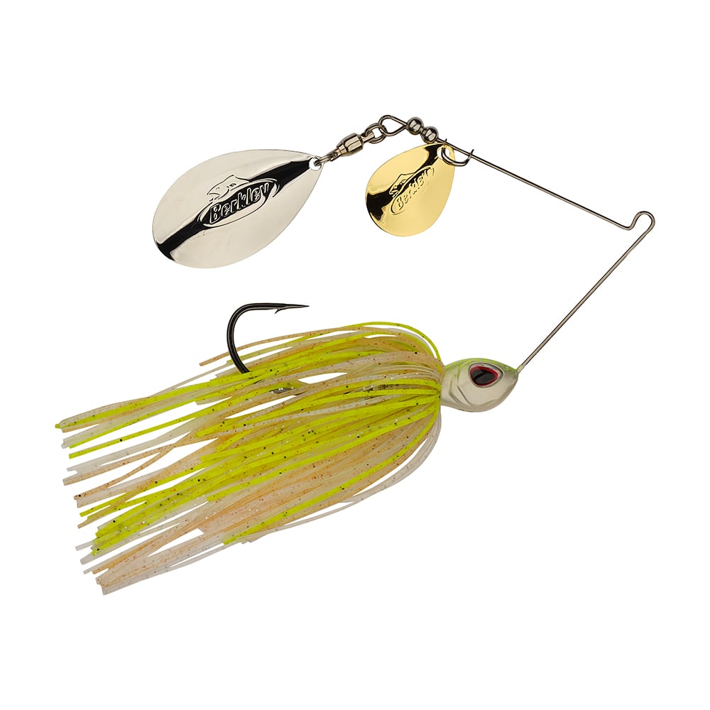 Berkley Power Blade Colorado Indiana Spinnerbait E2 Magic Gold Silver