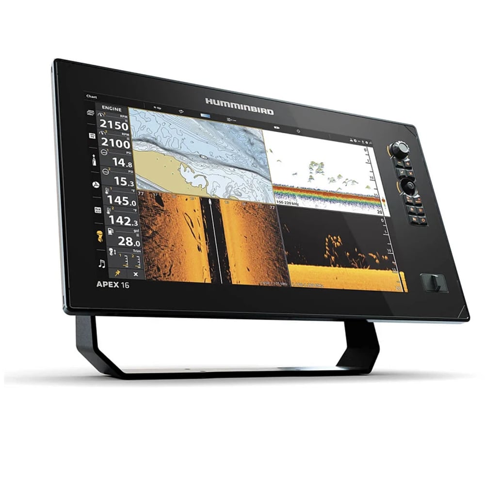 Humminbird Apex 16 MEGA SI+ Chartplotter CHO Left