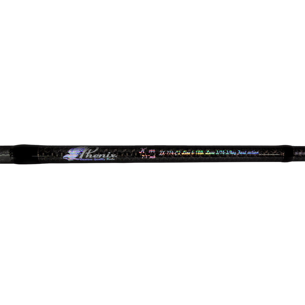 Phenix K2 Casting Rod 6'8" Medium Light 2 Piece | PHX-TX-C683ML-2 - Decal