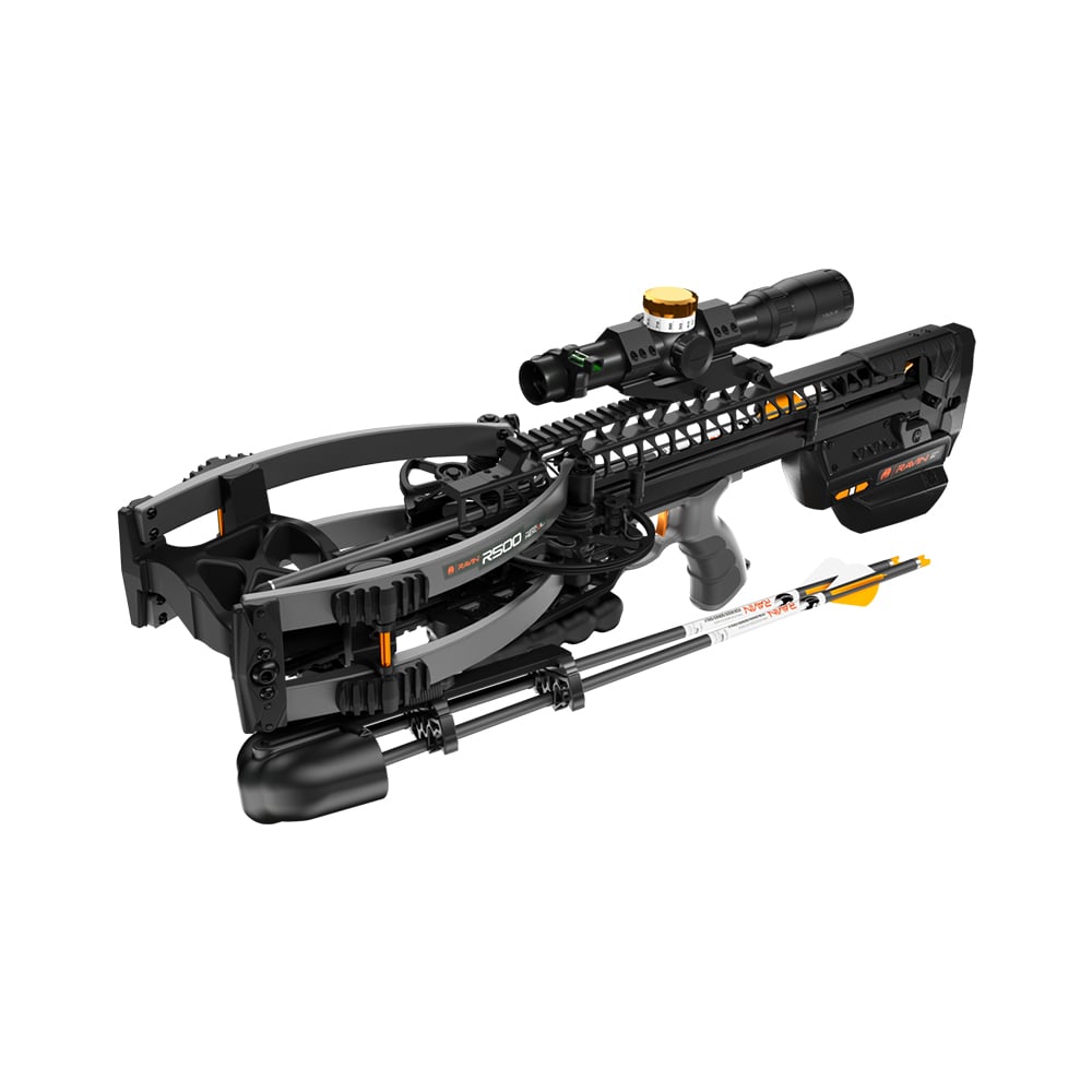 Ravin R500E Sniper Crossbow w/ Electric Drive System Front Left