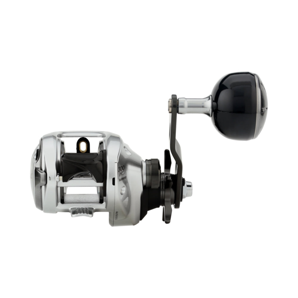 Shimano Tranx 300 B Casting Reel 7.6:1 RH Power Handle | TRX300HGB - Rear
