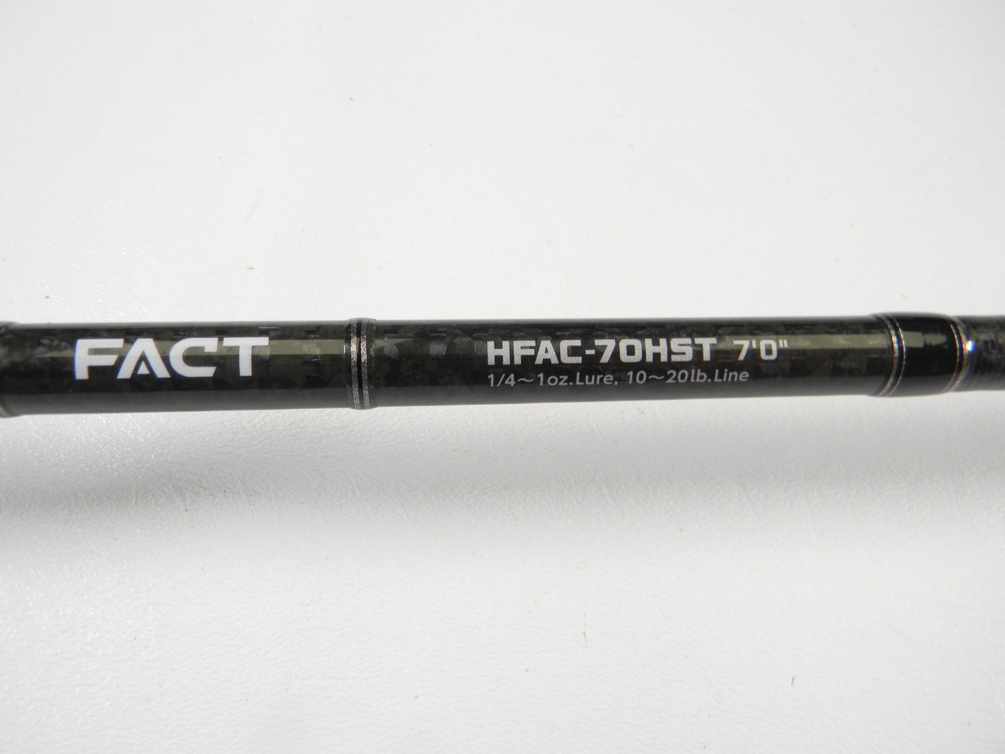 Close-up of the Evergreen Combat Stick Heracles HFAC-70HST Fact 7'0" Heavy Used Casting Rod—excellent condition and ideal for anglers trading used gear for store credit in our Rod and Reel Trade-In Program.
