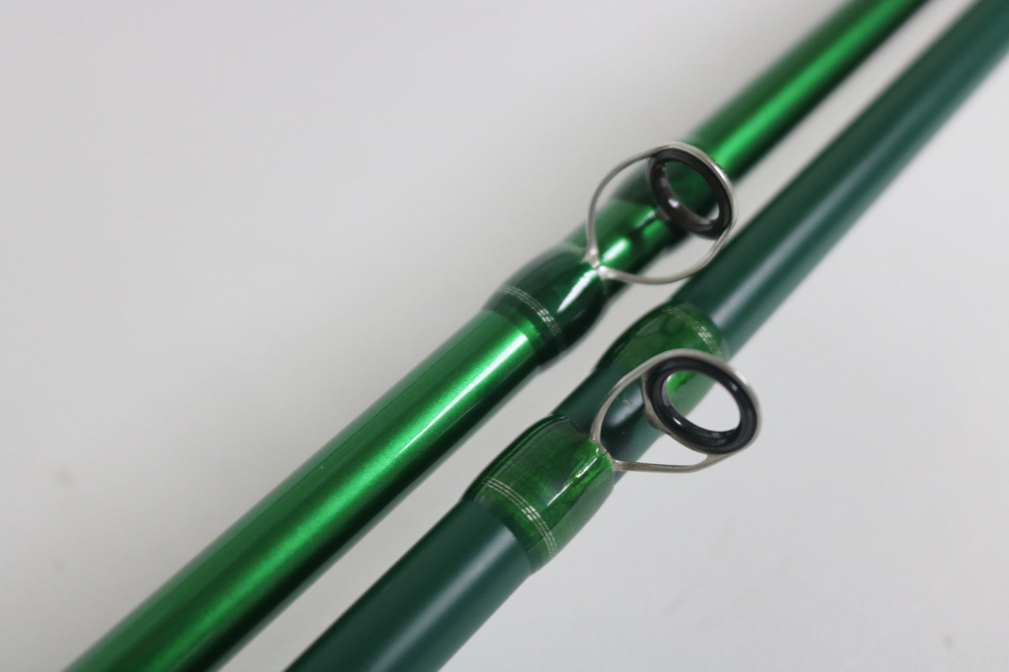 Two SixGill Aura/Fenrir ANURC705H and FENRC702MH casting rods in very good used condition—perfect for your collection or trade-in during our Rod and Reel Trade-In event.