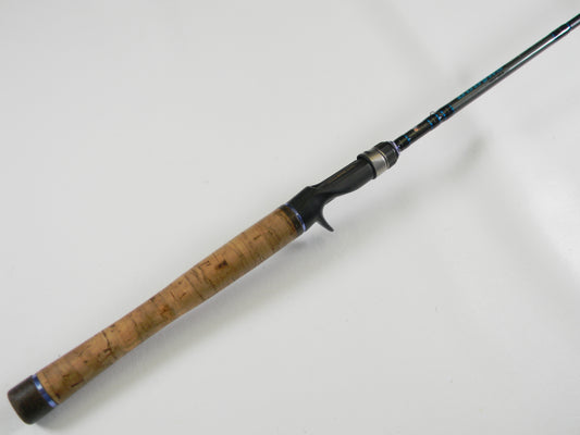The Dobyns Champion Gen 2 DC 704 CB 7'0" Medium Used Casting Rod, in excellent condition, is ideal for anglers trading in used gear with our Rod and Reel Trade-In Program for store credit.