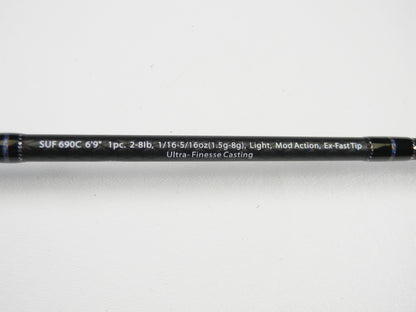 Dobyns Sierra Ultra Finesse SUF690C 6'9" Light - Used Casting Rod - Excellent Condition