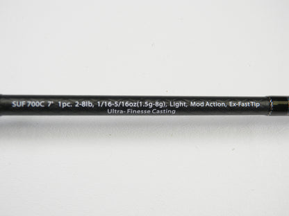 Dobyns Sierra Ultra Finesse SUF700C Used Casting Rod - Excellent Condition
