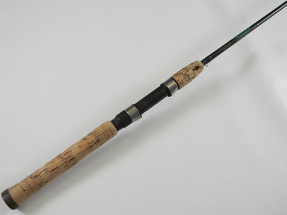 A close-up of the St. Croix Premier PS66MLF 6'6" Medium Light Used Spinning Rod in good condition—ideal for anglers seeking quality gear or considering an upgrade with the Rod and Reel Trade-In Program.