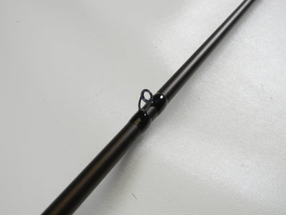 Close-up of a Falcon Lowrider LFC-72HH Flippin Stik 7'2" Heavy casting rod section on a white background, featuring a black guide ring. Ideal for the Rod and Reel Trade-In Program, where used gear like this earns you store credit for your next adventure.