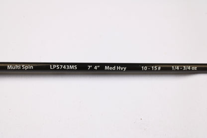 Denali Lithium Pro LPS743MS Multi Spin 7'4" Medium Heavy - Used Spinning Rod - Very Good Condition