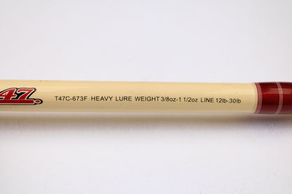 Doomsday Tackle Co. The 47 T47C-673F 7'3" Heavy - Used Casting Rod - Very Good Condition