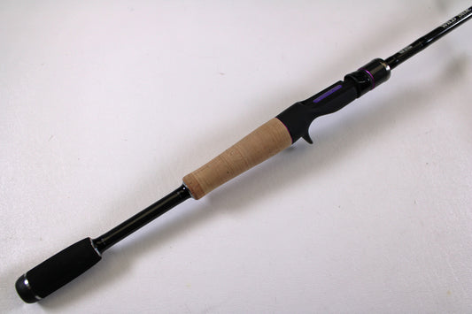 A Legit Design Wild Side WSC 610MH 6'10" Medium Heavy used casting rod in excellent condition is shown on a plain white background—ideal for those interested in our Rod and Reel Trade-In Program to earn store credit.