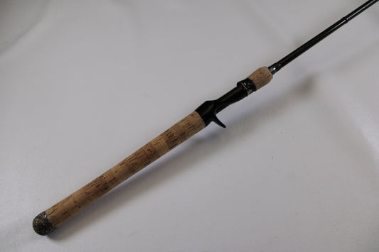 A Megabass Orochi XX Aaron Martens F4.1/2-68XX Jerkbait Special used casting rod (fair condition) with a cork handle and black reel seat, ideal for Rod and Reel Trade-In or earning store credit for your used gear.