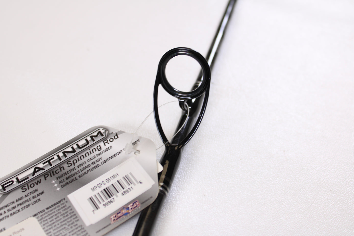 Maxel Platinum Slow Pitch MPSPS 661MH 6'6" Medium Heavy - Used Spinning Rod - Mint Condition