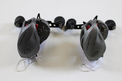 13 Fishing Inception 6.6:1 LH and 8.1:1 LH - Used Casting Reels - Good Condition