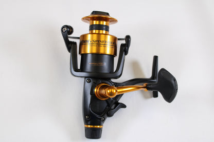 A Penn Spinfisher V 4500 SSV4500LL 6.2:1 Used Spinning Reel in excellent condition, photographed on a white background—ideal for upgrading through our Rod and Reel Trade-In Program.