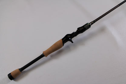 Upgrade your gear with the Megabass Orochi X10 F1.1/2-65XT Cliffhanger - a used casting rod in excellent condition, available through our Rod and Reel Trade-In program for store credit.
