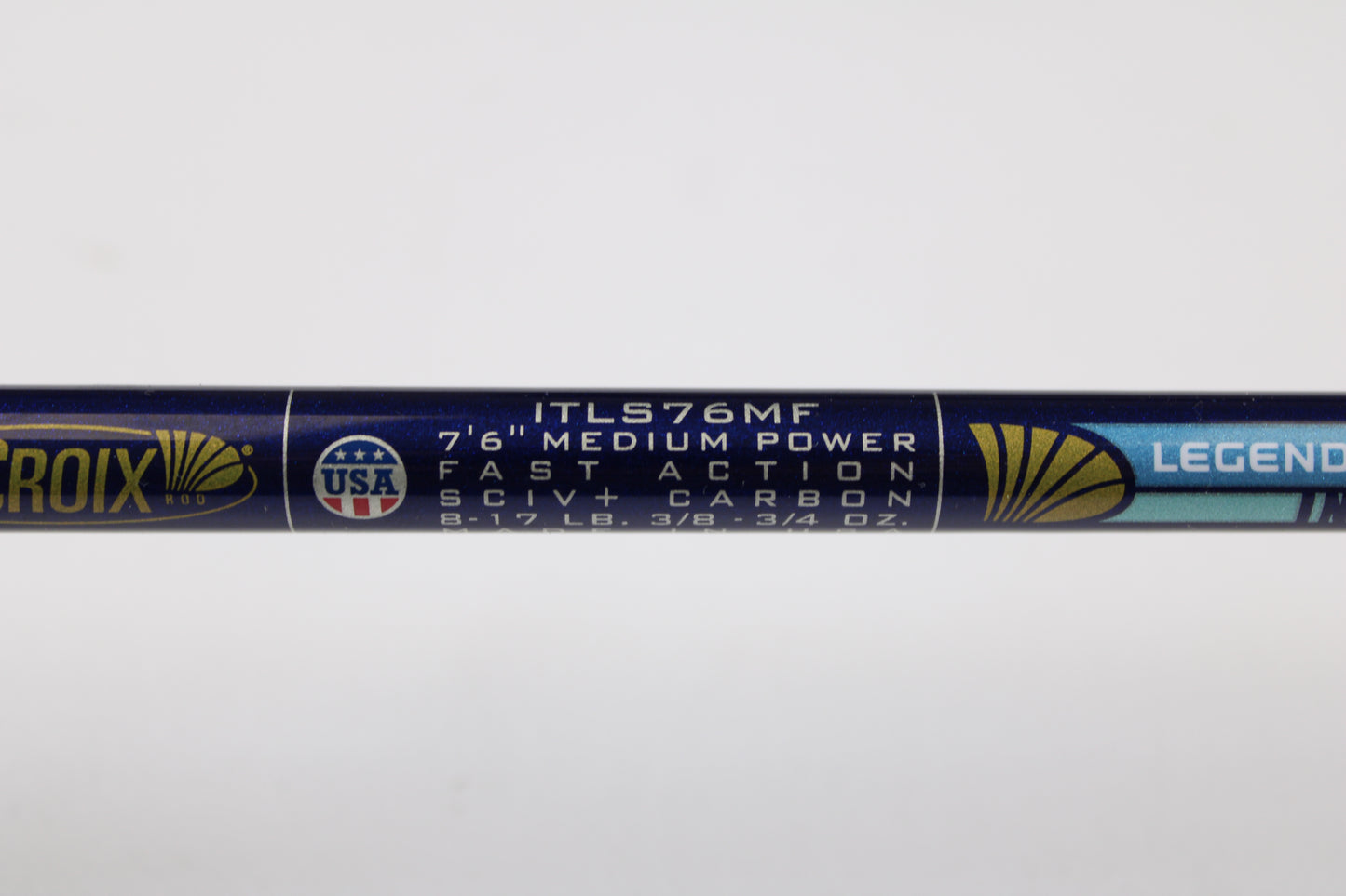 St. Croix Legend Tournament Inshore ITLS76MF 7'6" Medium - Used Spinning Rod - Mint Condition