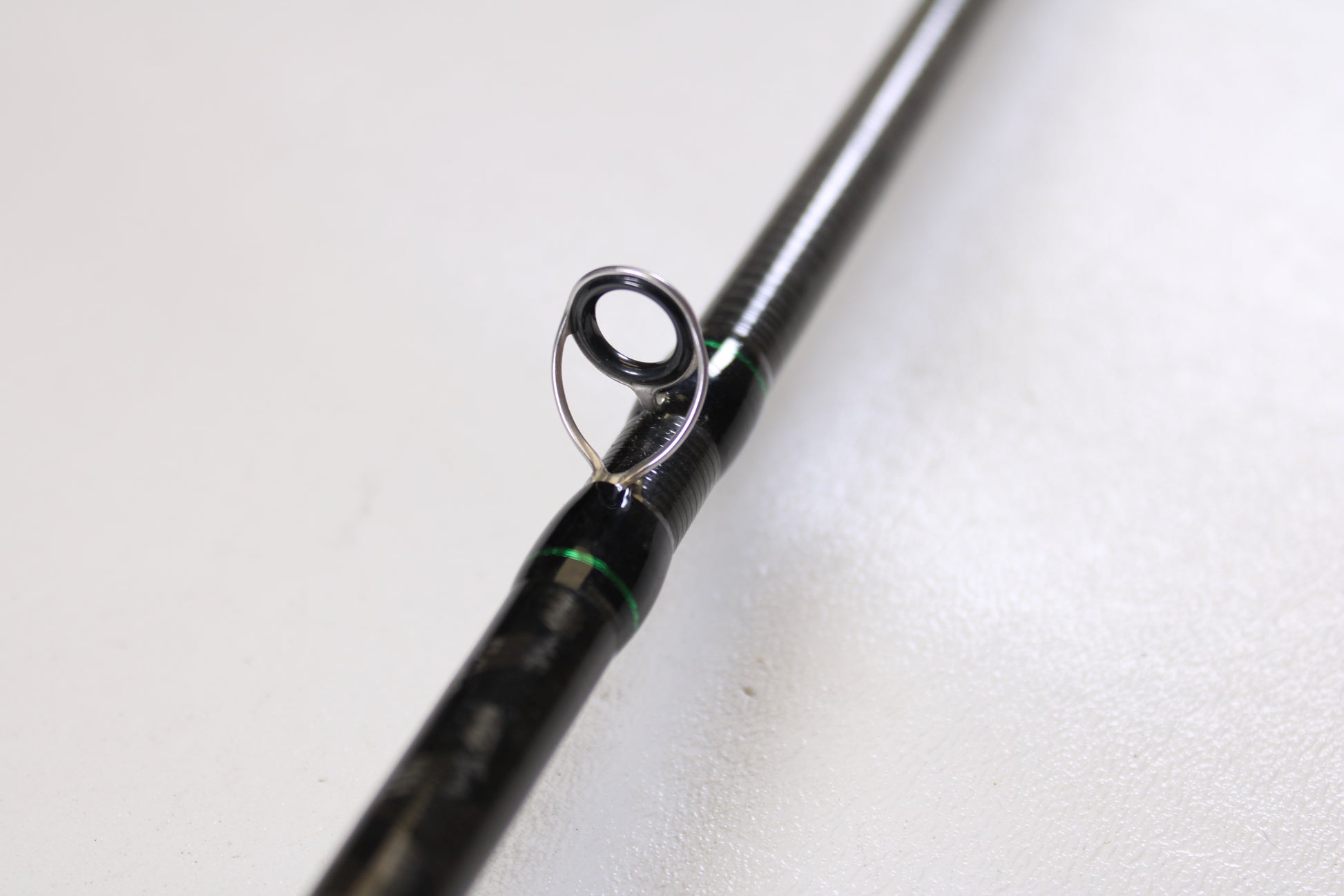 Close-up of the Evergreen International Combat Stick RCSC-71M Jerkbait & Squarebill 7'1" Medium Used Casting Rod—Very Good Condition—ideal for those trading in gear for store credit through our Rod and Reel Trade-In Program.