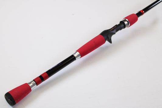 The Halo Twilite HFTS711XHC 7'11" Extra Heavy Used Casting Rod in excellent condition is shown on a plain white background—ideal for customers considering our rod and reel trade-in program for store credit.