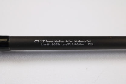 Lew's Custom Speed Stick CTS 7'2" Medium - Used Spinning Rod - Excellent Condition