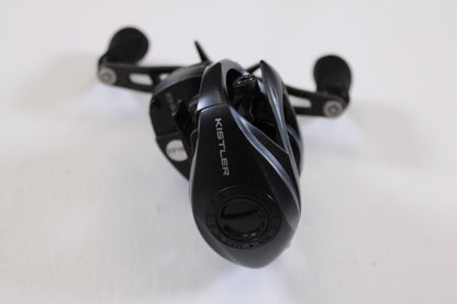 Upgrade your gear with the Kistler Chromium KCR-BK-R173 7.3:1 RH Used Casting Reel (Excellent Condition) from our Rod and Reel Trade-In Program—trade used items for store credit!.