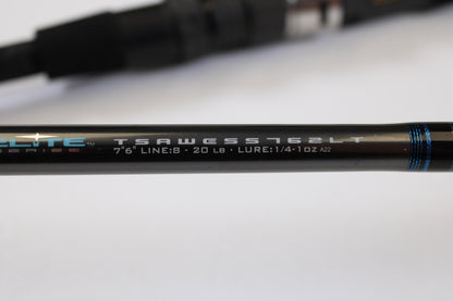 Tsunami Airwave Elite TSAWESS762LT 7'6" 2 Piece - Used Spinning Rod - Excellent Condition