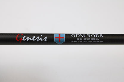 ODM Rods Genesis Inshore BXGX-701MS 7'0" Medium - Used Spinning Rod - Excellent Condition