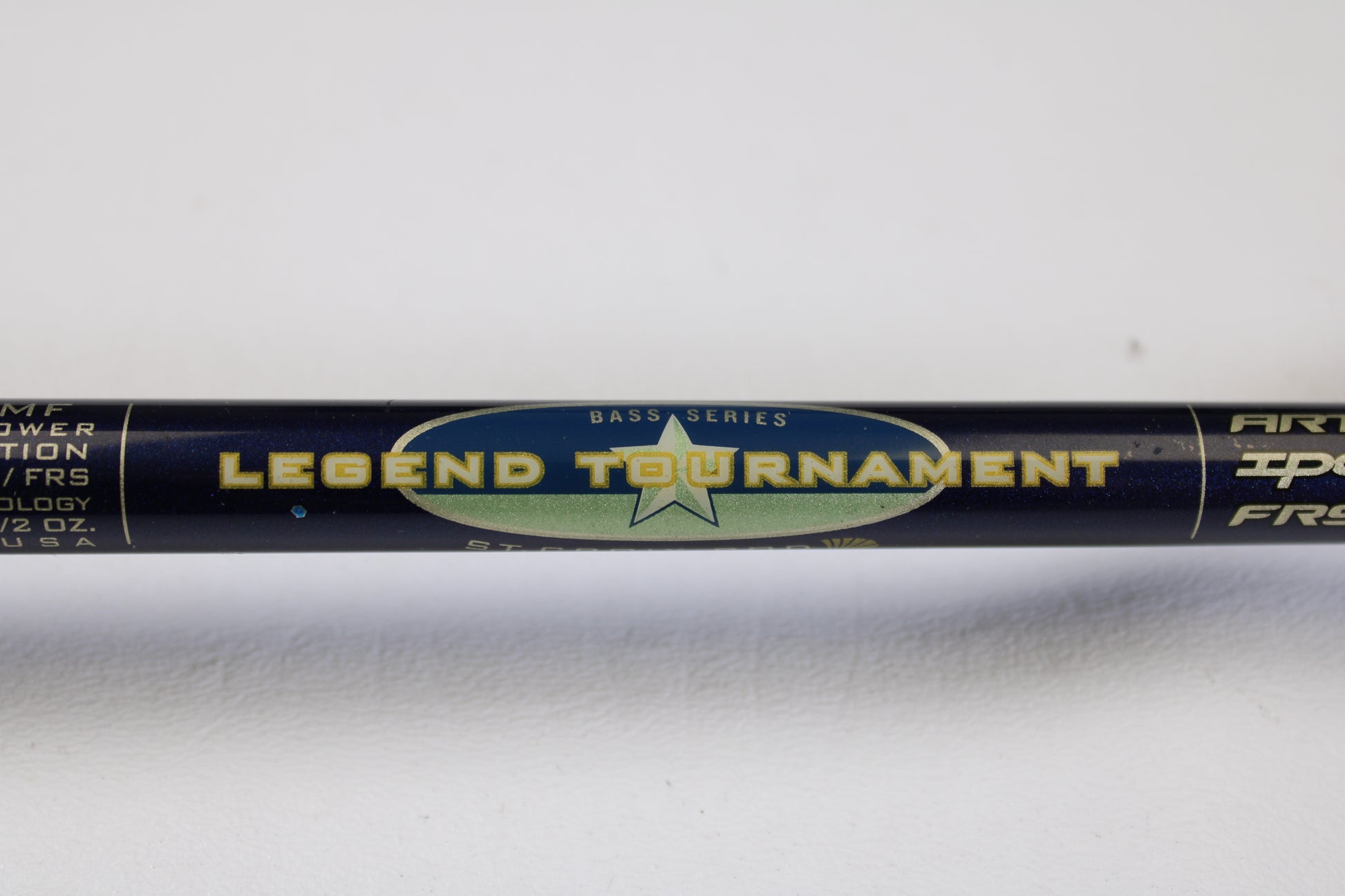 Close-up of a St. Croix Legend Tournament LBC75HMF 7'5" Heavy Used Casting Rod in excellent condition—eligible for our Rod and Reel Trade-In Program to earn store credit on your used gear.