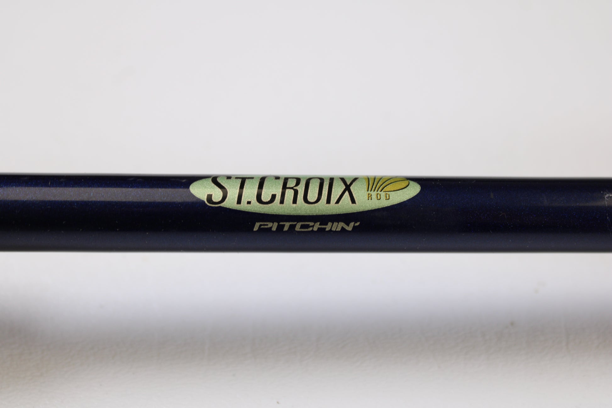 A close-up of a used St. Croix Legend Tournament LBC75HMF 7'5" Heavy Casting Rod in excellent condition, ideal for the Rod and Reel Trade-In Program or upgrading your St. Croix gear collection.