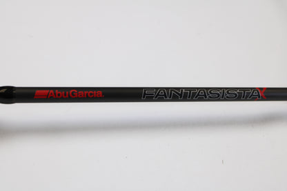 A close-up of the Abu Garcia Fantasista FNXC73-7 7'3" Heavy Used Casting Rod in excellent condition—ideal for anglers upgrading with our Rod and Reel Trade-In Program.