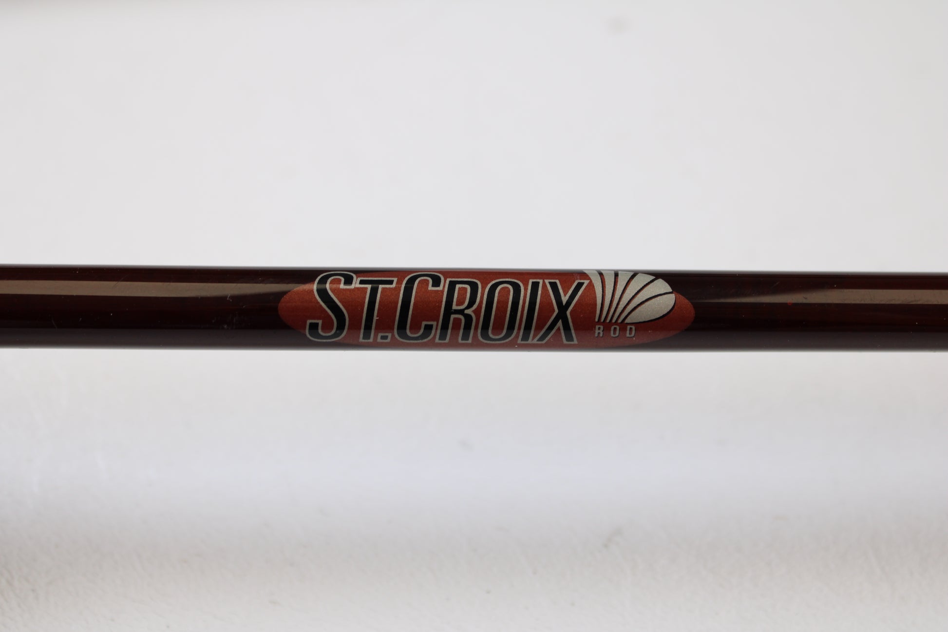 A close-up of a St. Croix Imperial I906.2 9'0" 6wt 2 Piece Used Fly Rod in very good condition—ideal for anglers looking to upgrade via our Rod and Reel Trade-In Program.
