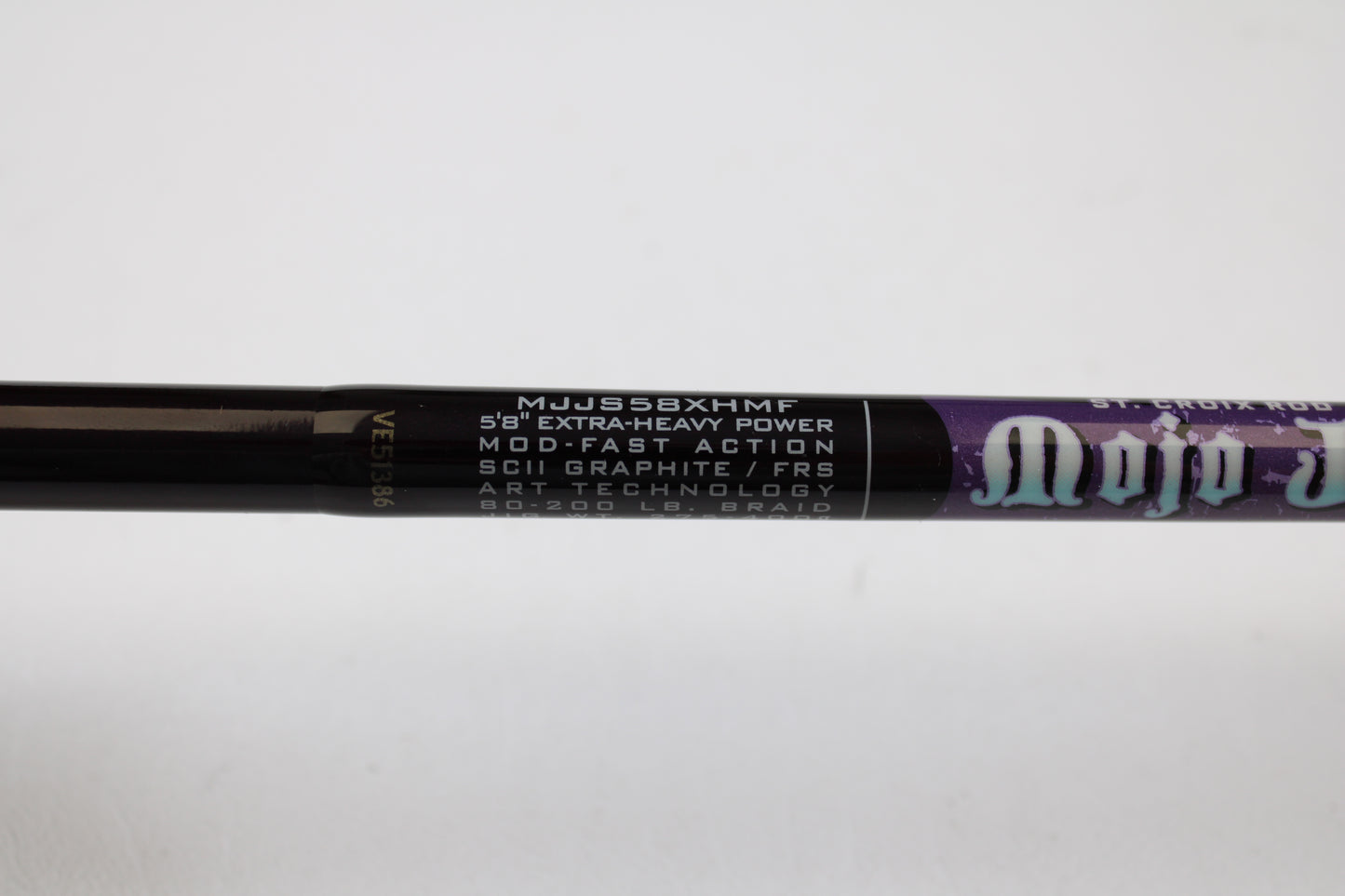St. Croix Mojo Jig MJJS58XHMF 5'8" XH - Used Spinning Rod - Mint Condition