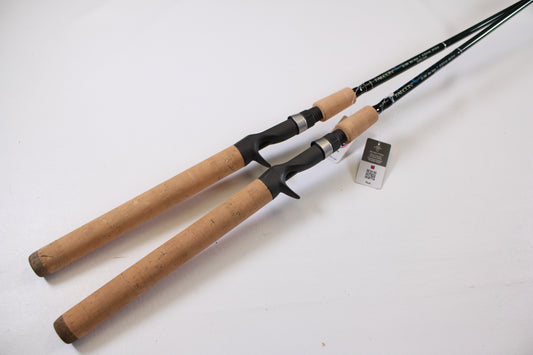 Qty 2 Falcon Coastal XG SC-7MH - Used Casting Rod - Mint Condition