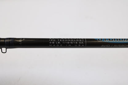 St. Croix Avid AVS80MLM2 8'0" Medium Light 2 Piece - Used Spinning Rod - Excellent Condition