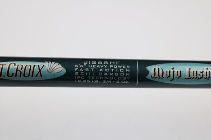 St. Croix Mojo Inshore JIS66HF 6'6" Heavy - Used Spinning Rod - Mint Condition