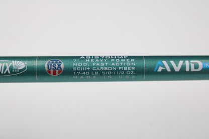 St. Croix Avid Inshore ASIS70HMF 7'0" Heavy - Used Spinning Rod - Mint Condition