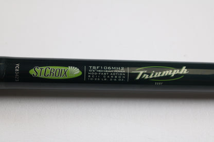 St. Croix Triumph Surf TSF106MH2 10'0" Medium Heavy 2 Piece - Used Spinning Rod - Mint Condition