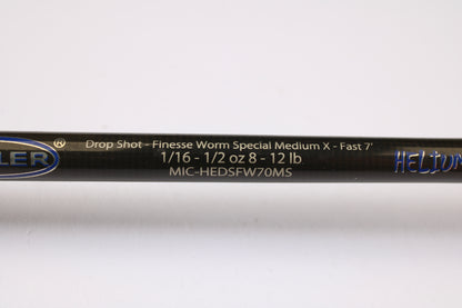 Kistler Helium LTA MIC-HEDSFW70MS 7'0" Medium - Used Spinning Rod - Very Good Condition